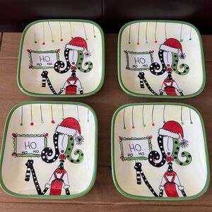 georges’s daughter dessert plates. Perfect condition.Set of 4